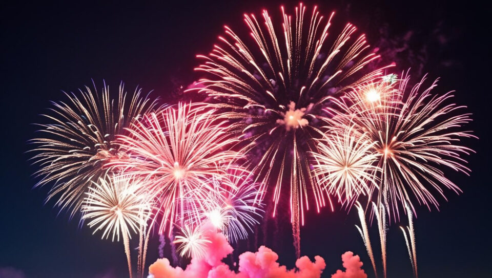 feu d'artifice nice