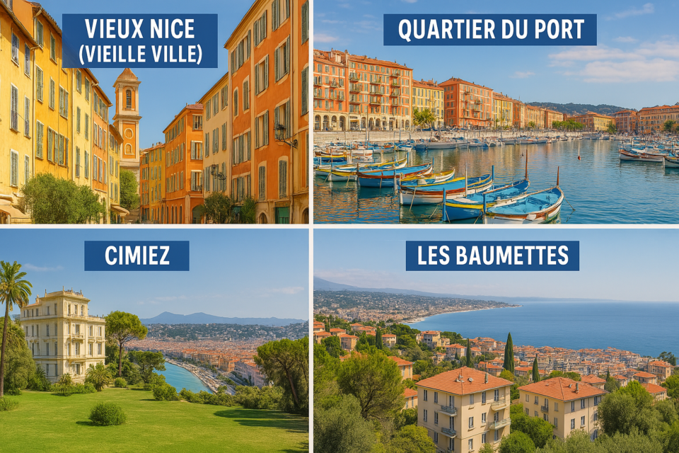 quartiers de Nice