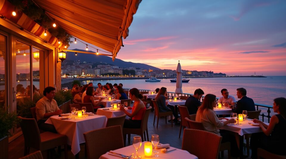 Restaurant abordable à Nice, activités gratuites, littoral, moment doré.