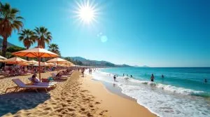 Plage de Carras à Nice : Votre Évasion Paradisiaque