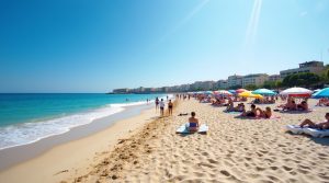 Plage de Fontonne Est à Antibes : votre oasis ensoleillée