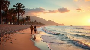 Plage de Garavan à Menton : un coin de paradis