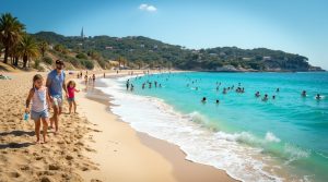 Plage des Amandiers à Mandelieu : Évadez-vous Maintenant