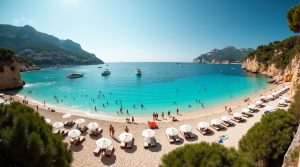 Plage des Fossettes à Saint-Jean-Cap-Ferrat : découvrez ce bijou