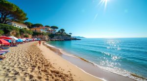 Plage des Marinières Est à Villefranche-sur-Mer : Détente