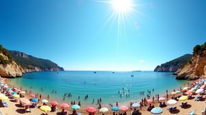Plage des Marinières à Villefranche-sur-Mer : Échappez-vous