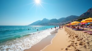 Plage des Sablettes à Menton : Votre Évasion Idéale