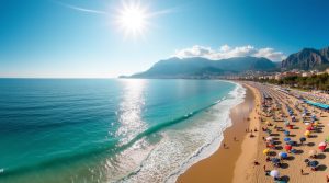 plage du fossan ouest à menton : un havre de paix
