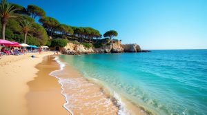 Plage du Ponteil à Antibes : Le paradis en famille