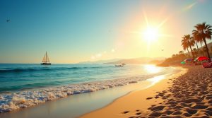 Plage du Soleil à Golfe Juan : Votre Évasion Idéale