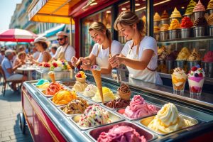 Top 5 des adresses de glaces artisanales à Nice