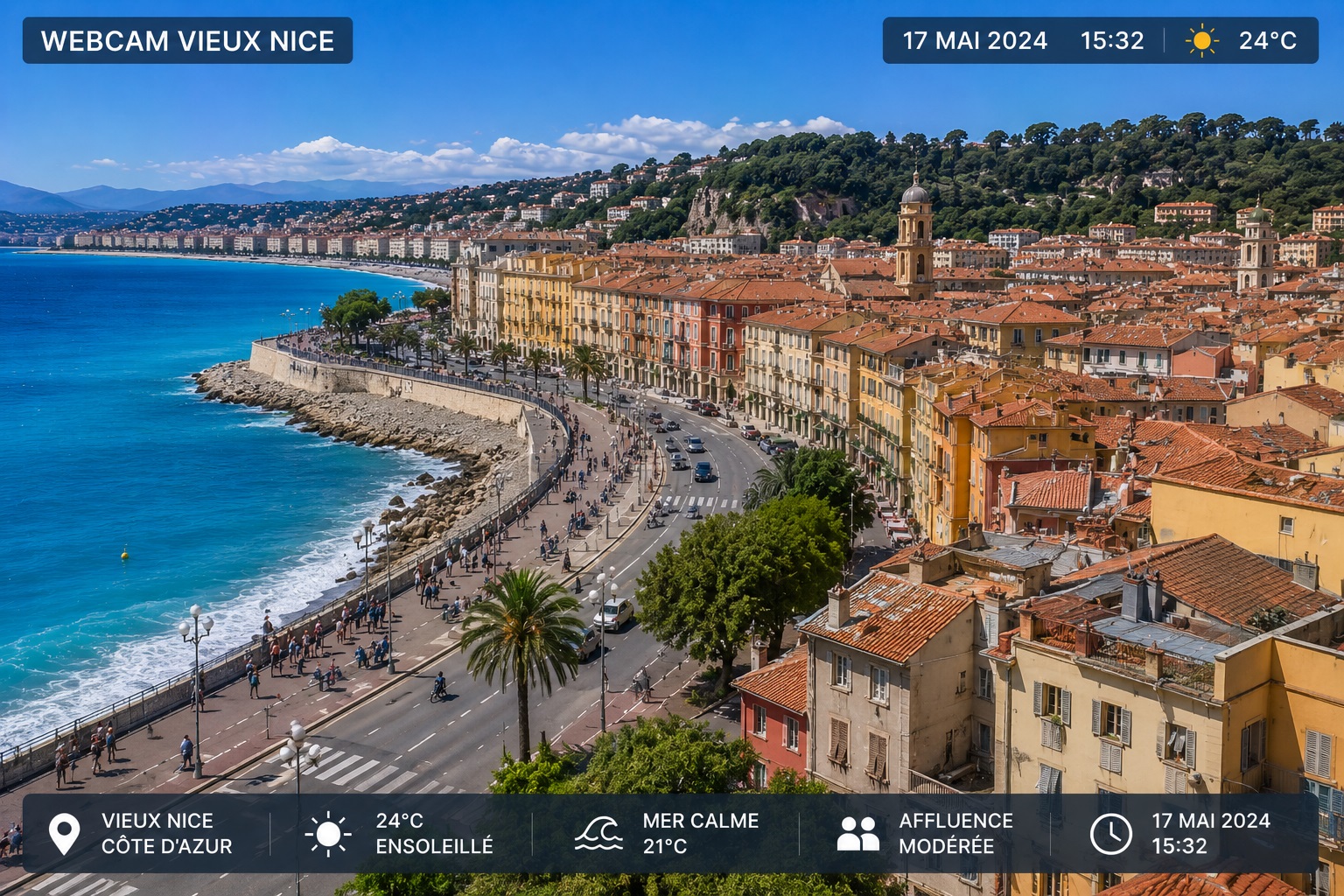 Webcam Vieux Nice 
